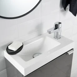 Robinet de lave-mains eau froide GoodHome Teesta S