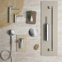 Robinet lave-mains eau froide DURAVIT Wave chromé brillant