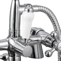 Robinet melangeur baignoire retro sur pieds VICTORIA
