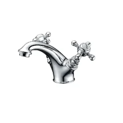 Robinet melangeur lavabo retro CANTERBURY avec bonde
