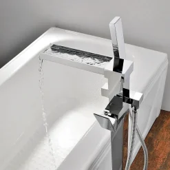 Robinet mitigeur baignoire cascade TANO sur pied