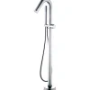 Robinet mitigeur baindouche sur pied PILOS chrome