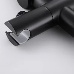 Robinet mitigeur de baignoire sur pied BAGNO noir mat