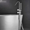 Robinet Mitigeur de Baignoire sur Pied Chrome CORCEGA BBECO1
