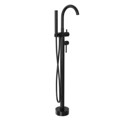Robinet mitigeur de luxe sur pied 8028B en noir