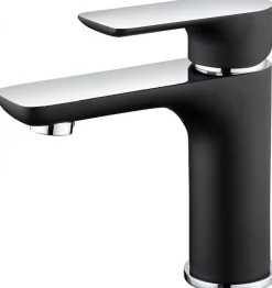 Robinet mitigeur pour lavabo 4024CB - noir mat