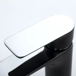 Robinet mitigeur pour lavabo 4024CB - noir mat