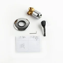 Robinet Mélangeur Encastré Mono-Commande Pour Douche - Cembra