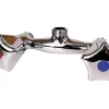 Robinet mélangeur mural pour douche entraxe 60 mm Mâle 15 x 21 en laiton chromé Noyon et Thiebault