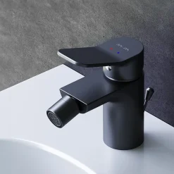 Robinet Monocommande de bidet, Noir FXA83122 AM.PM