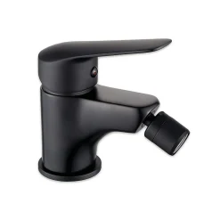 Robinet Monotrou Bidet Noir Mat - Bormio