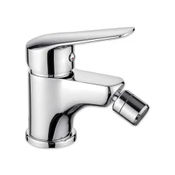 Robinet Pour Bidet En Laiton Chromé Avec Levier Monocommande - Bormio