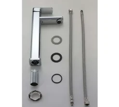 Robinet pour lavabo de Salle de bain - Chrome - 1234