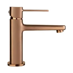 Robinet Salle de Bain Mitigeur Lavabo Cuivre Bronze Monocommande Glamour