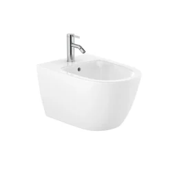 Roca by SIKO Bidet suspendu 42x36 cm céramique, vidage arrière, blanc (A357685000)