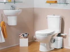 Sanibroyeur Top Broyeur WC 400W l.361 x P.216 x H.325 mm