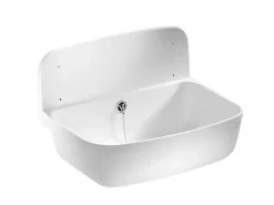 Sanit (Groupe Nicoll/Aliaxis) Poste d eau pour fixation murale, blanc (60001010099)