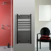 Sèche serviette eau chaude Acova Angora noir 460W