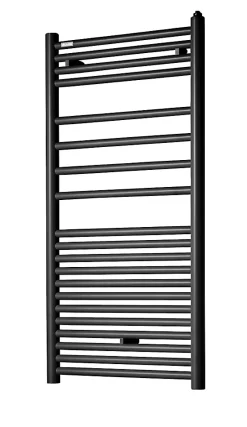 Sèche serviette eau chaude Acova Angora noir 460W