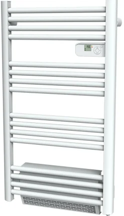 Sèche serviette électrique Carrera Alani blanc + soufflerie 1500W