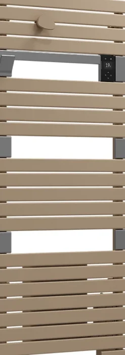 Sèche serviette électrique Sauter Asama II cappuccino + soufflerie 1750W