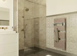 Sèche serviette électrique Sauter Asama II cappuccino + soufflerie 1750W