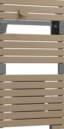 Sèche serviette électrique Sauter Asama II cappuccino + soufflerie 1500W