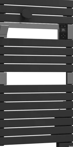 Sèche serviette électrique Sauter Asama II anthracite 500W
