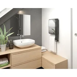 Sèche serviettes électrique miroir ILLICO 3 avec soufflant 800+1000W THERMOR 491374