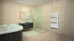 Sèche-serviette Carrera Arrow 1500W blanc