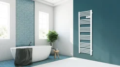 Sèche-serviette Carrera Etroit 600W blanc