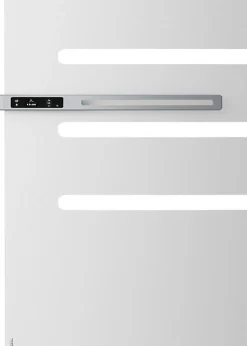 Sèche-serviette connecté mât à gauche SERENIS 1750W blanc - ATLANTIC - 850512