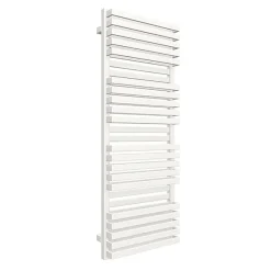 Sèche-serviette eau chaude blanc de 870mm de haut et 600mm de large - 733 Watt - QUA870/600BZXB