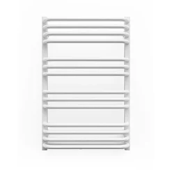 Sèche-serviette eau chaude blanc de 760mm de haut et 500mm de large - 412 Watt - ALE760/500ZXB