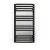 Sèche-serviette eau chaude noir de 540mm de haut et 500mm de large - 299 Watt - ALE540/500SXN