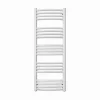 Sèche-serviette eau chaude blanc de 1380mm de haut et 486mm de large. - 582 Watt - LEN1380/486SXB