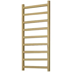 Sèche-serviette eau chaude doré de 1440mm de haut et 500mm de large - 529 Watt - SIM1440/500SXBRA