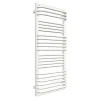Sèche-serviette eau chaude blanc de 800mm de haut et 450mm de large - 443 Watt - POC840/450ZXB