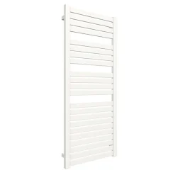 Sèche-serviette eau chaude blanc de 1260mm de haut et 540mm de large - 605 Watt - MAN1260/540SXB