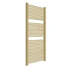 Sèche-serviette eau chaude doré de 735mm de haut et 530mm de large - 406 Watt - MIK735/530SXBRA