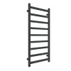 Sèche-serviette eau chaude noir de 1680mm de haut et 500mm de large - 618 Watt - SIM1680/500ZXN