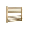 Sèche-serviette eau chaude doré de 300mm de haut et 1400mm de large - 405 Watt - LIM300/1400SXBRA