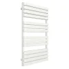Sèche-serviette eau chaude blanc de 785mm de haut et 500mm de large - 551 Watt - WAR785/500TBSXB