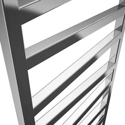 Sèche-serviette eau chaude chromé de 1070mm de haut et 500mm de large - 285 Watt - ZIG1070/500KDZ8CRO
