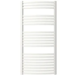 Sèche-serviette eau chaude blanc de 1760mm de haut et 500mm de large - 833 Watt - DEX1760/500SXB