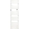 Sèche-serviette électrique - Adélis - Atlantic - 1000 W - Avec soufflerie 1000 W - H. 1777 mm - Blanc brillant - Connecté