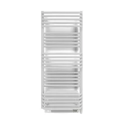 Sèche-serviette électrique blanc de 1180mm de haut et 600mm de large - 800 Watt - POL1180/600E8BBLO