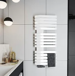 Sèche-serviette électrique blanc - (HxL) 925x500 mm - 800 (Watts) - 800 Watt - IRO925-500SE8BB