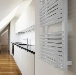Sèche-serviette électrique blanc de 1020mm de haut et 640mm de large - 1000 Watt - TYT1020/640E8BBLO