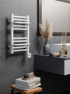 Sèche-serviette électrique blanc programmable - HxL 500x300mm - 120 Watt - LIM500/300E1BP
